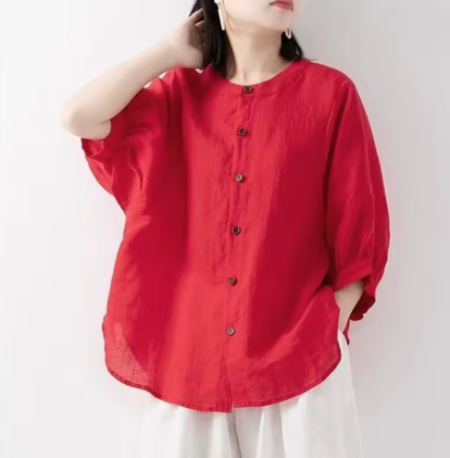 Blusa Manga Longa Viscose