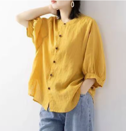 Blusa Manga Longa Viscose